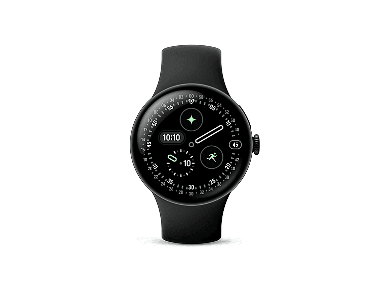 Smartwatch - GOOGLE Pixel Watch 4, S/L, Aluminio, Negro