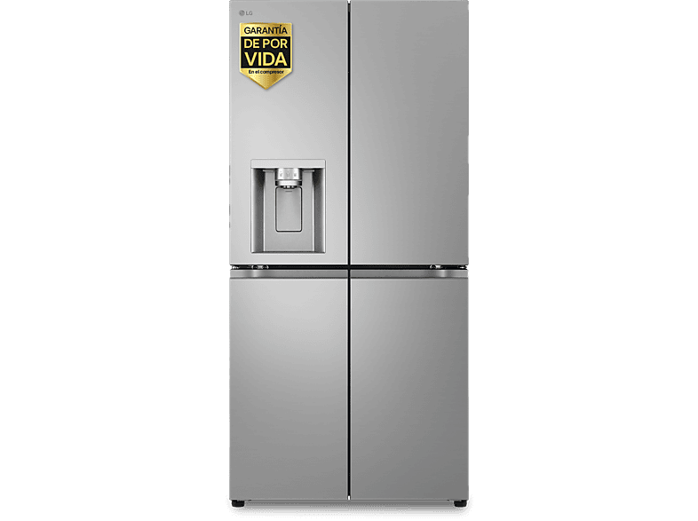 Frigorífico americano - LG GML860PYFE, No Frost, 178.7 cm, 506 l, DoorCooling+™,SpacePlus™, Inox antihuellas