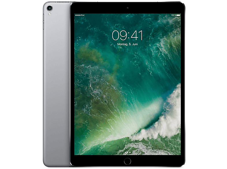 APPLE iPad Pro, 256 GB, Gris, 10,5 " UHD 4K, 4 GB RAM, Apple, A10X, Tablet iOS