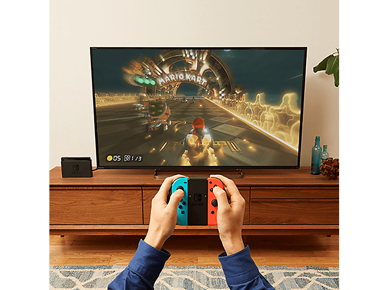 Consola Nintendo Switch - NINTENDO CONSOLA SWITCH AZUL/ROJO NEON, 32 GB, Azul — foto 5