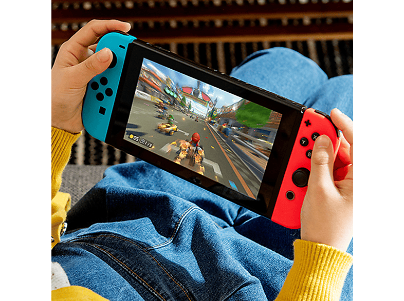 Consola Nintendo Switch - NINTENDO CONSOLA SWITCH AZUL/ROJO NEON, 32 GB, Azul — foto 6